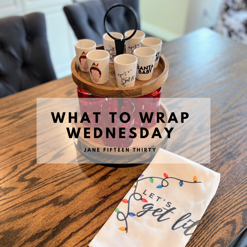 What to Wrap Wednesday is giving the holidays a shot
